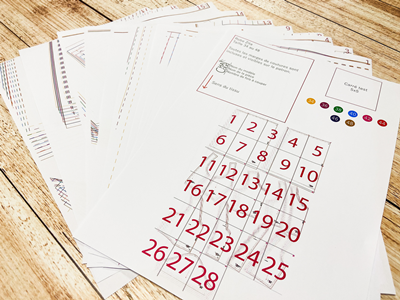 A4 pattern printing