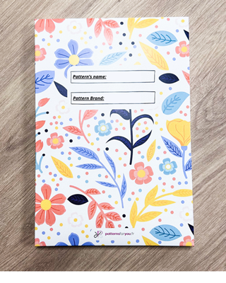 Pattern's Box Blue Flowers