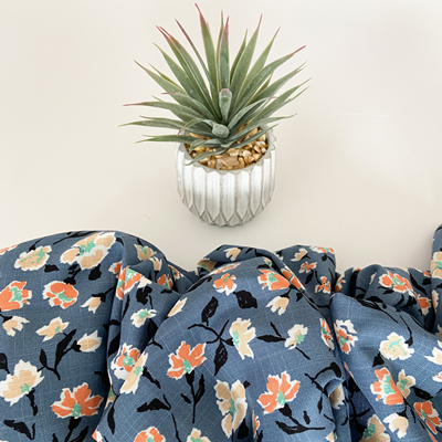Viscose fleurie